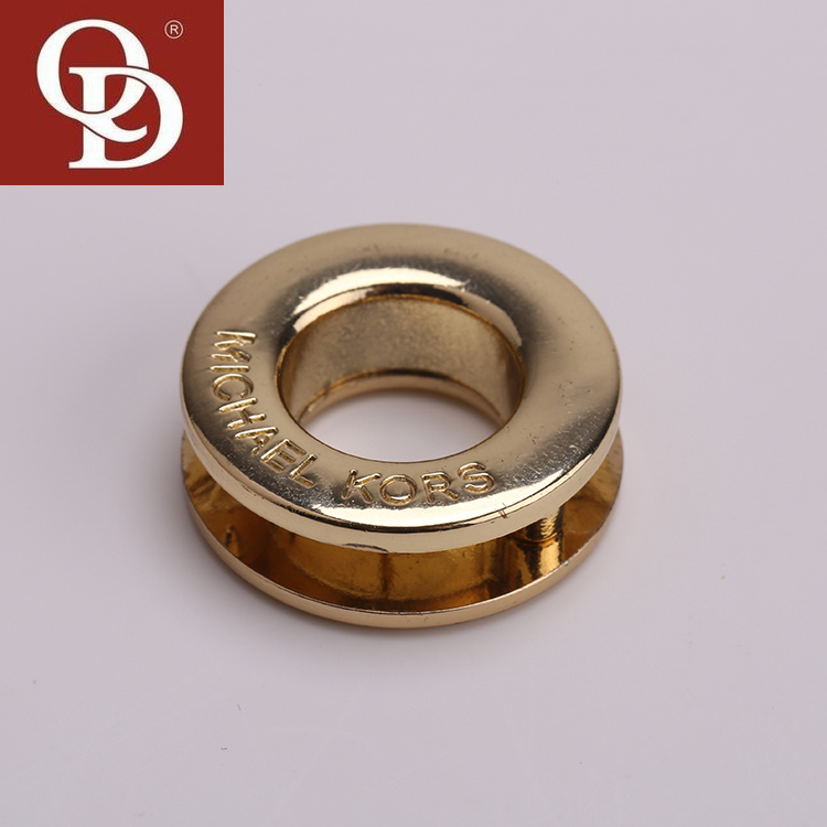 Wholesale Round Square Oval Plating Colored Custom Brass Metal Eyelets