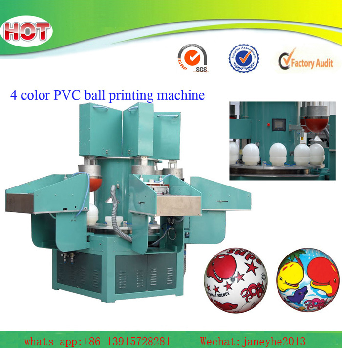 1-4 Colors PVC Ball Pad Printer