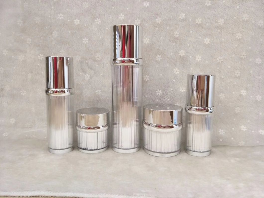 Plastic Lotion Bottles and Cream Jars for Cosmetic Packaging