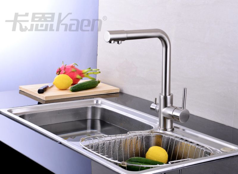 New Nickle Brushed Drinking Water Kitchen Tap