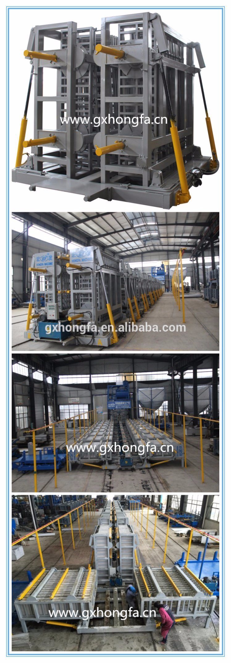 EPS Cement Sandwich Panel Production Line/Lightweight Concrete Wall Panel Forming Machine/Gypsum Board Production Line
