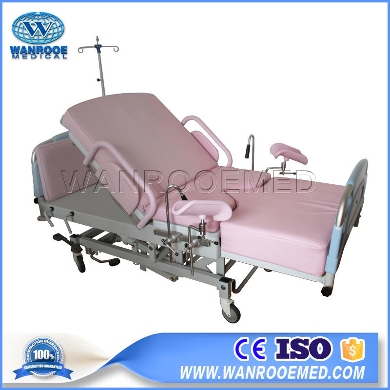 Aldr100bm Hydraulic Hospital Birthing Bed with Manual Tilt Adjustment