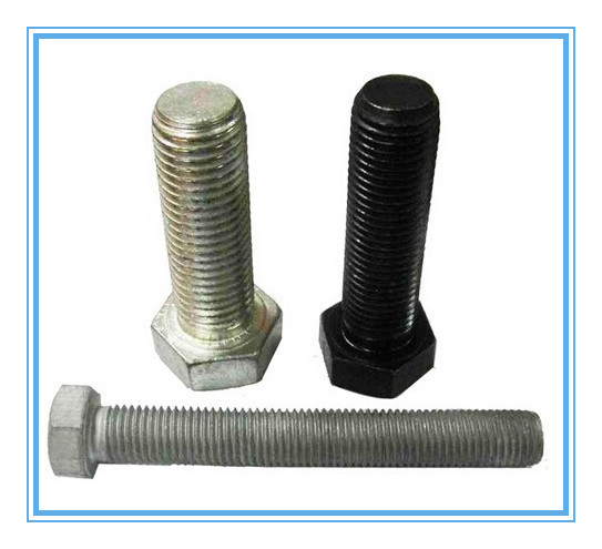Structural Heavy Hex Bolts A490 with Black