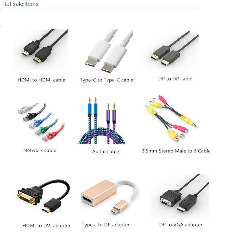 Cable de conexión de par trenzado sin blindaje (UTP) - 0,5 M