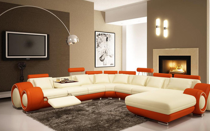 100% Top Grain Cheap Leather Sofa with Factory Prices