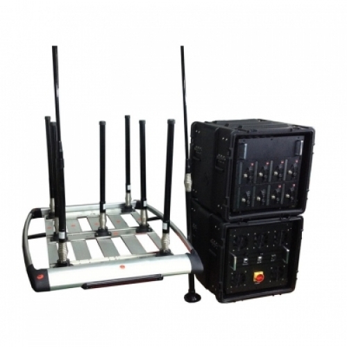 Dds High Power Vehicle Military Convoy Protection Roof Mounted Eod System 25-6000MHz Signal Jammer