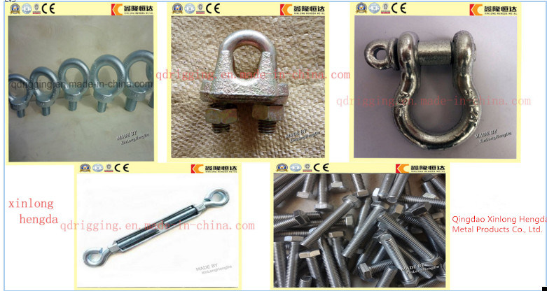 Us Type Drop Forged Screw Pin Bow Shackle Anchor Shackle