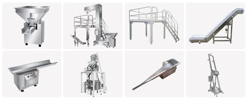 Frozen Food Special Potato Chips Conveyor with Hooked Flap