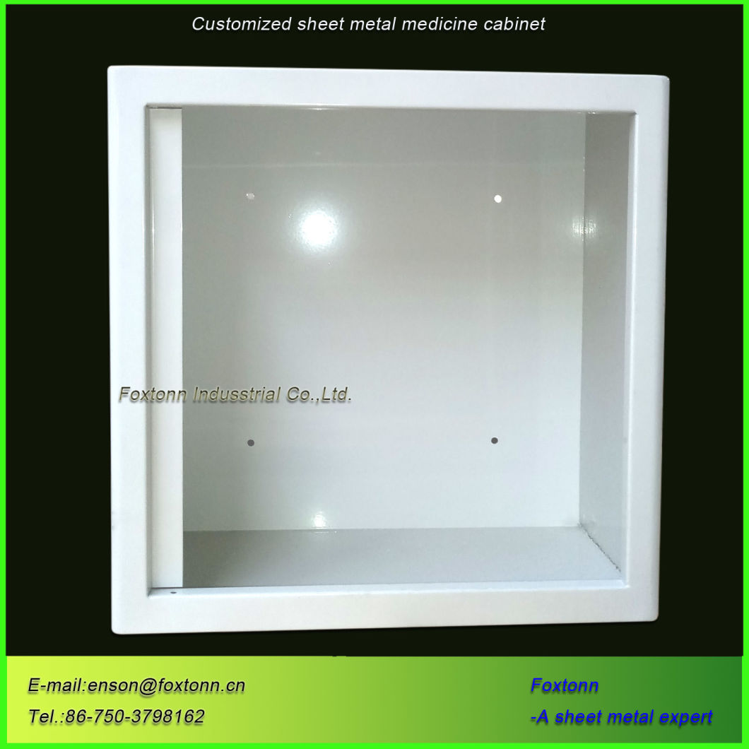 Sheet Metal Parts Medical Storage Cabinet by CNC Machining