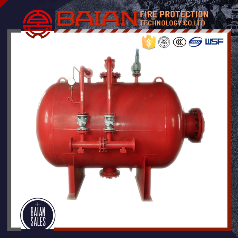 Fire Fighting Vacuum Tank Foam Bladder Tank, Vertical Foam Bladder Tank