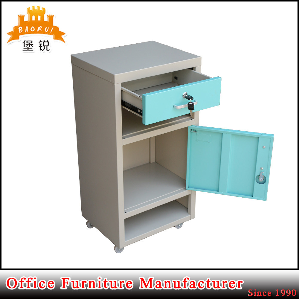 Jas-109 Good Quality Medical Table Stainless Steel Hospital Bedside Cabinet