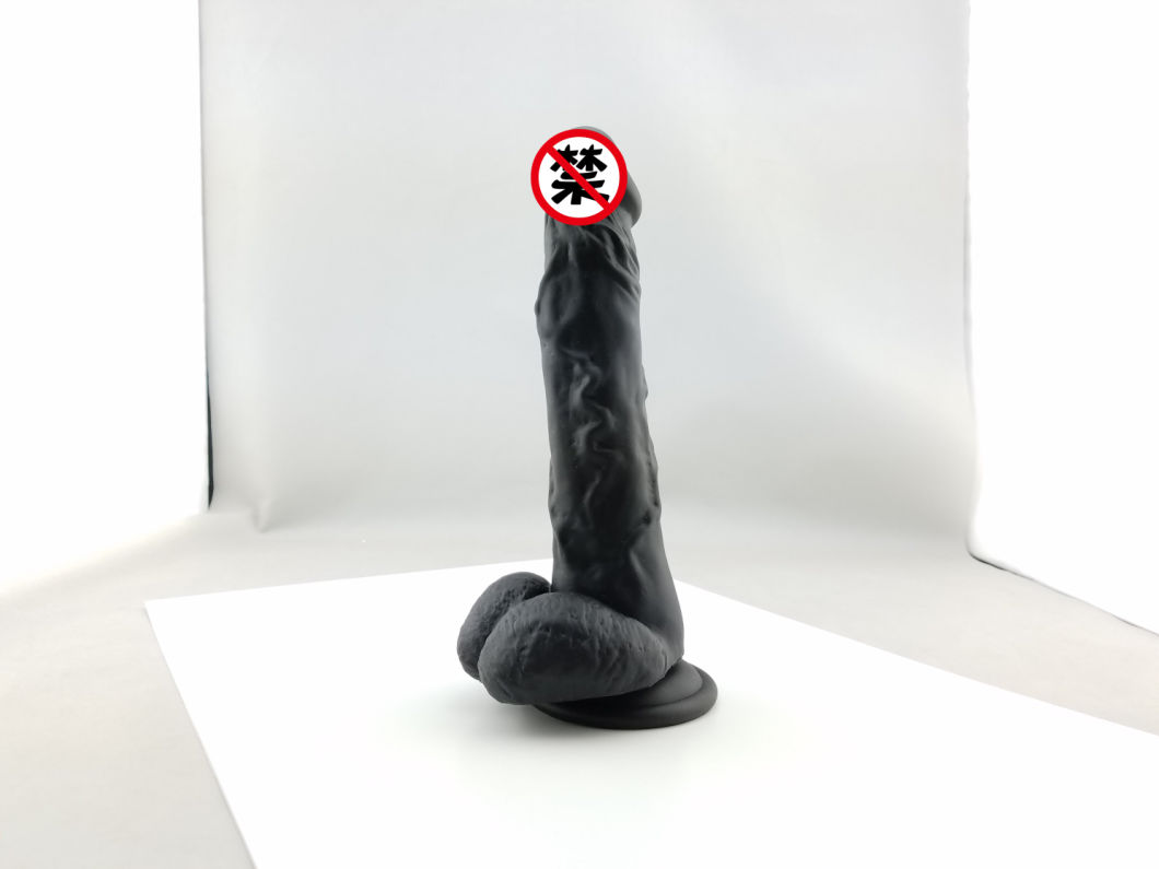 Realistic Silicone Penis Artificial Suction Cup Dildo Adult Sex Toys for Woman