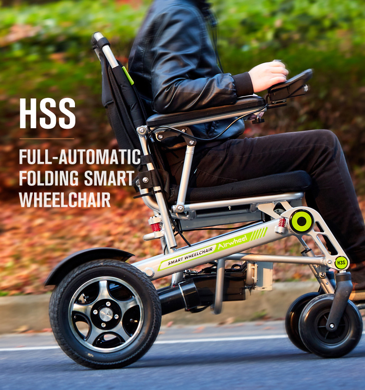 Airwheel H3s Electric Joystick Aluminum Wheelchair Foldable for Handicapped Medical Equipment