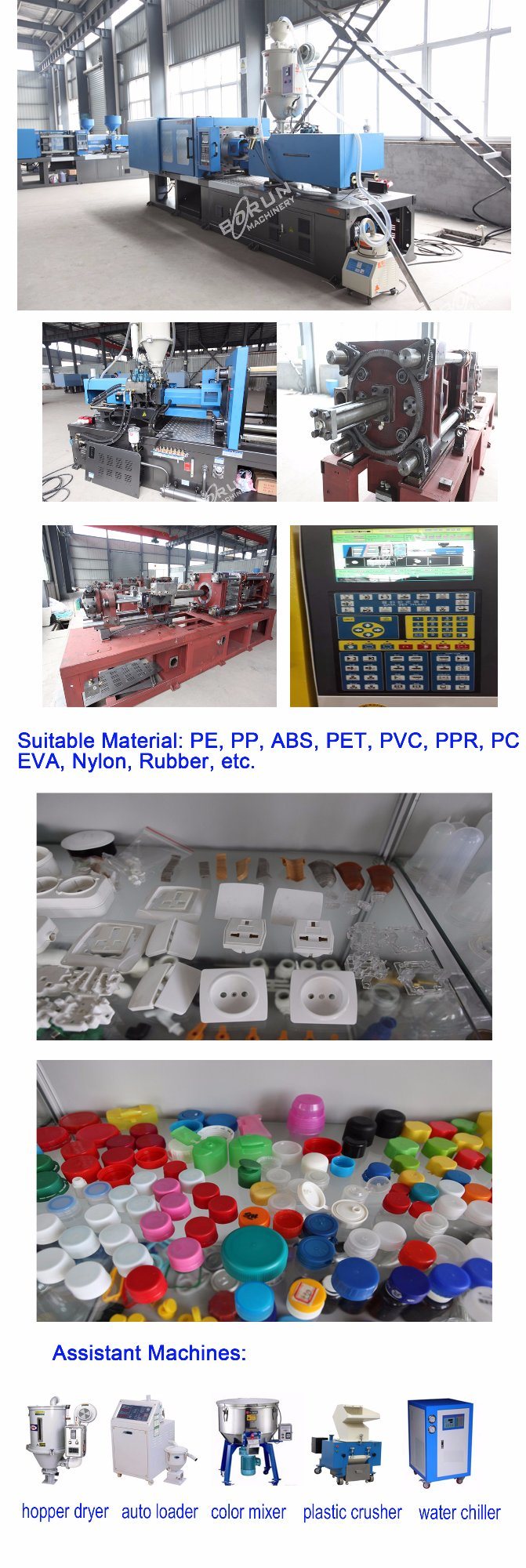 Automatic Plastic Preform and Cap Injection Molding Machine