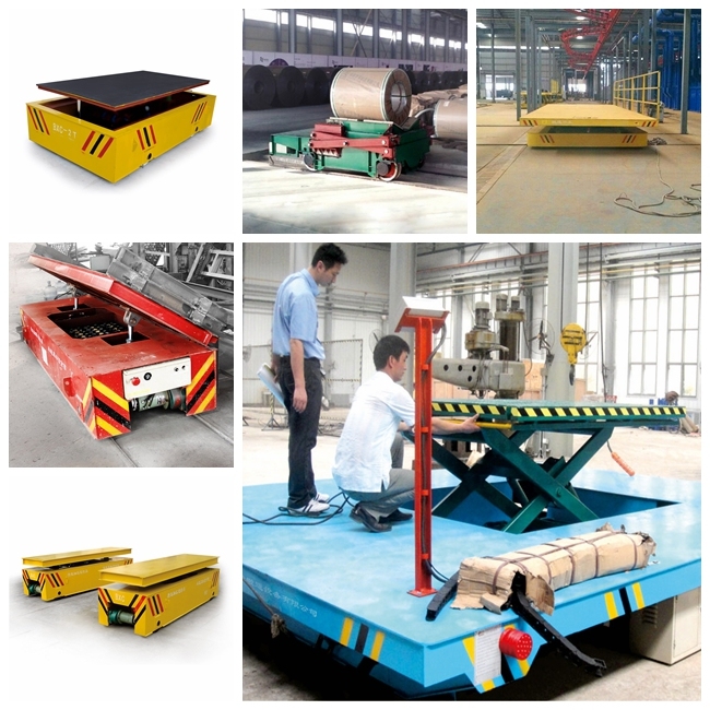 Btl 25t Heavy Cargo Transfer Trolley with Lifting Platform