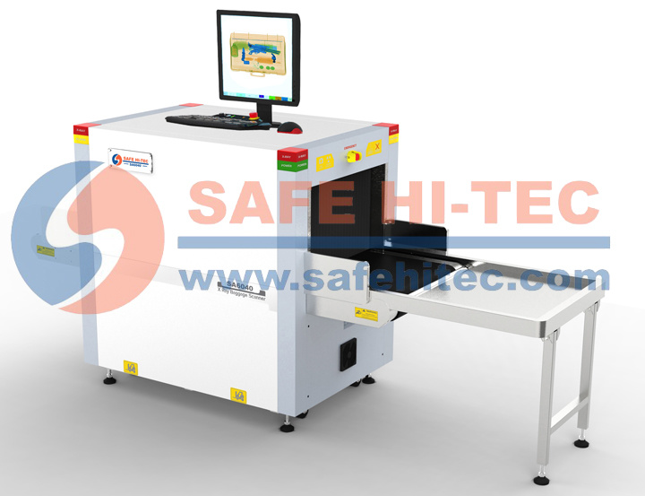 X-ray Baggage Inspection Scanner and Xray security equipment (SAFE HI-TEC SA6040)