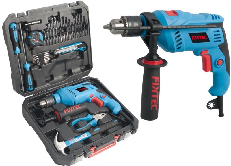 Fixtec 600W 13mm Electric Hand Impact Drill Kit