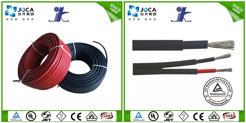 Jiukai TUV Certificated Flexible XLPE Solar Power Cable
