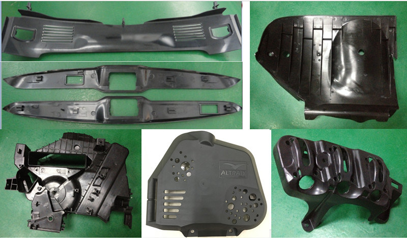 Injection Molding Automotive Plastic Part Custom Seat Back Outer Clamshell Mould