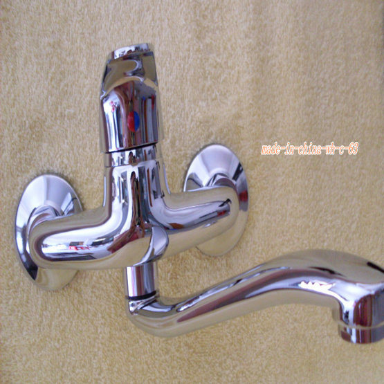 Single Lever Wall Mounted Kitchen Faucet