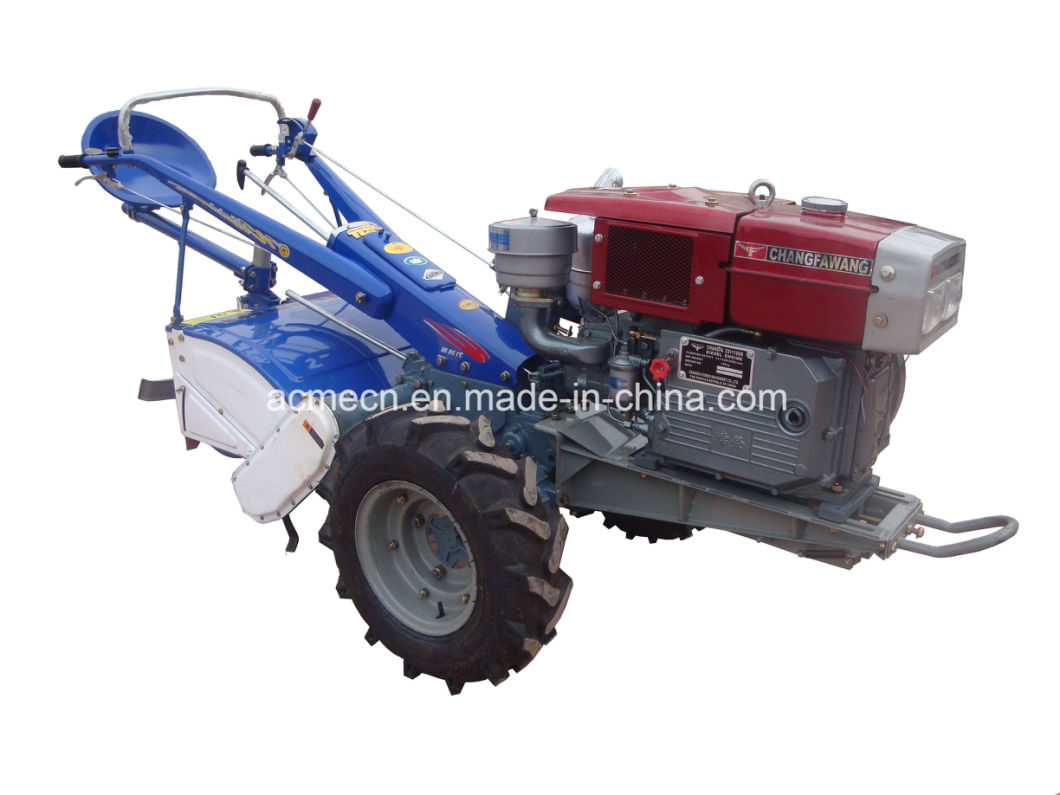 China Mini Hand Held Two Wheel Diesel Walking Tractor