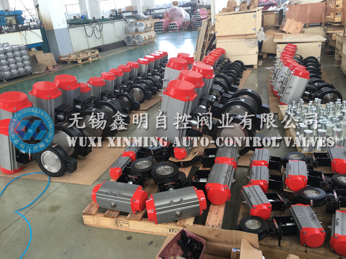 High Performance Wafer Butterfly Valve with Pneumatic Actuator