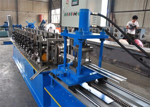 New Servo Motor Hydraulic Rolling Shutter Slats Roll Forming Machine