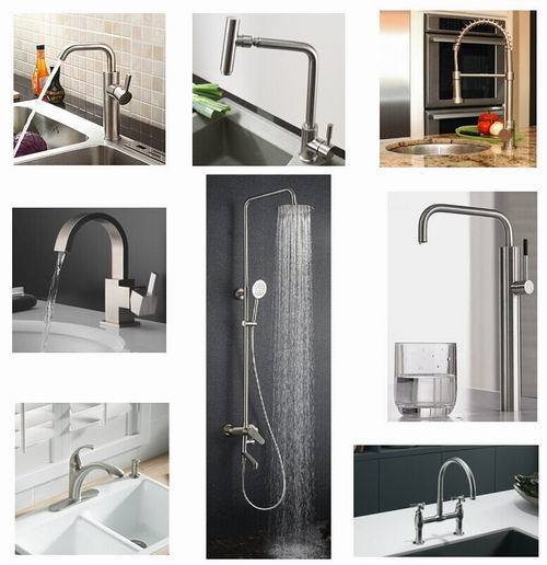 Sanipro SUS304 Stainless Steel Kitchen Faucet