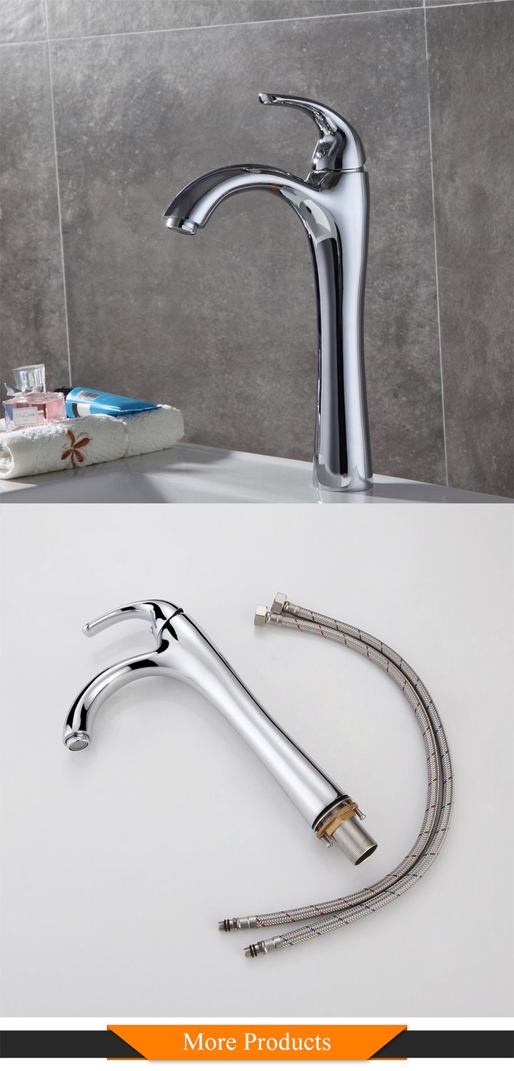 Sanitary Ware Brass Single Handle Basin Tap Water Faucet Mixer