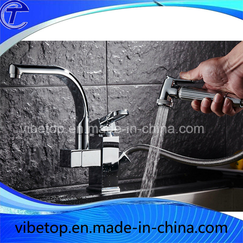 Factory Wholesale Brass Basin Mixer Cold and Hot Faucet