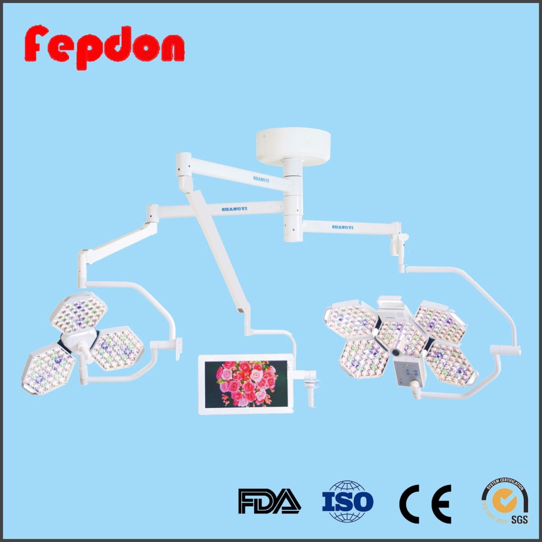 LED Shadowless Operating Light with Camera (SY02-LED3+5-TV)