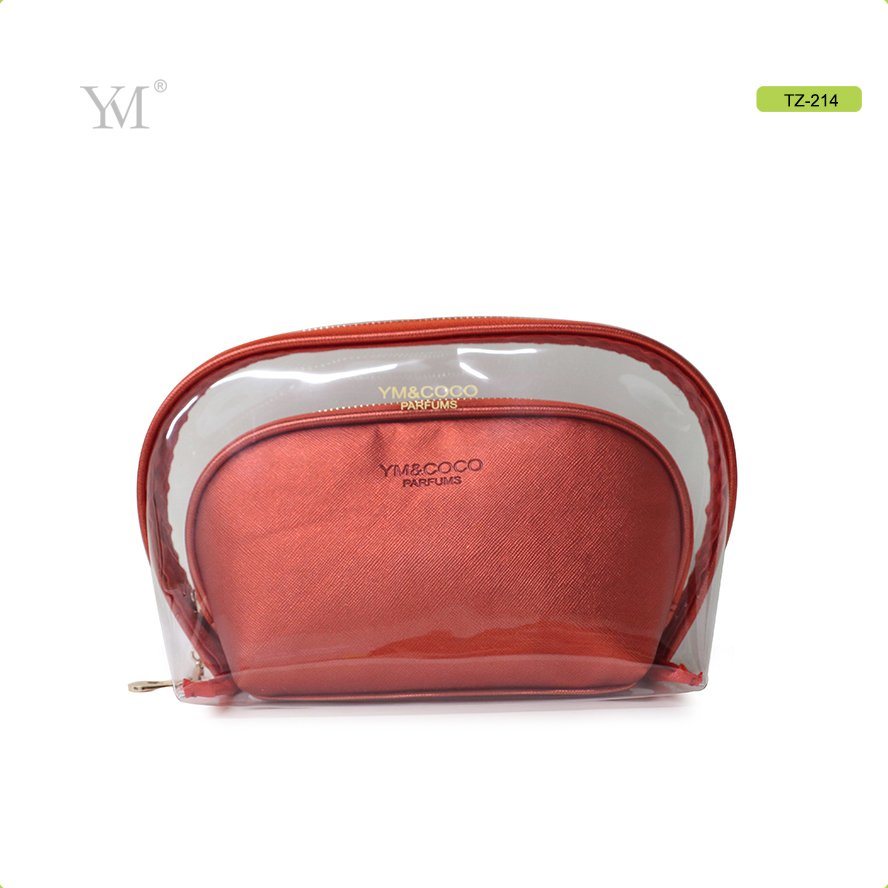 Super Quality Factory Leather Master Toiletry Cosmetic Bag Women for Travelling
