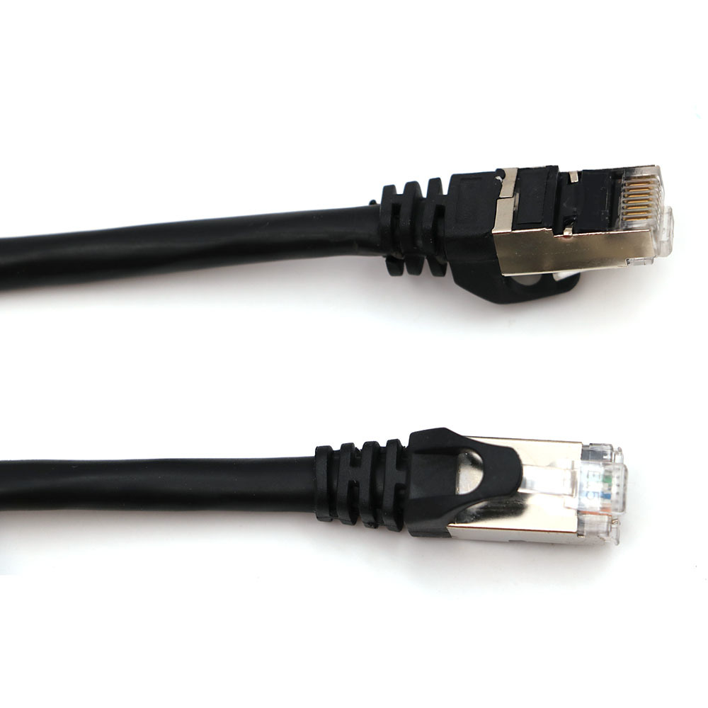 SSTP Cat7 Patch Cable 1m Black