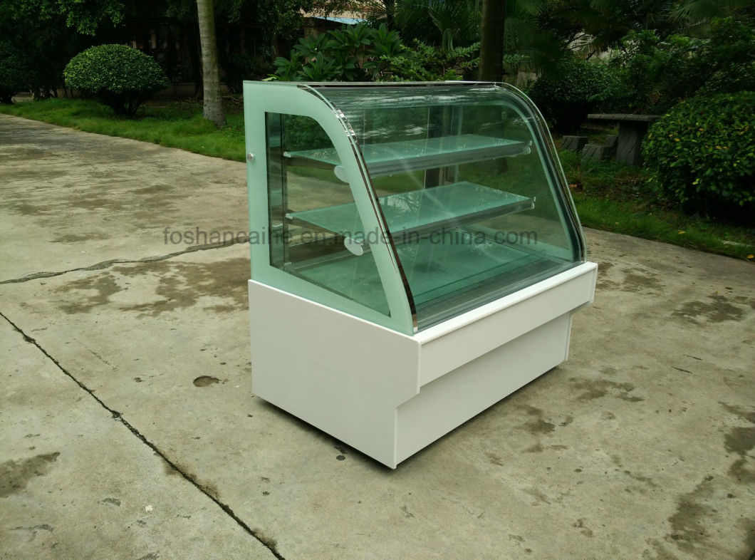 Arc Glass Cake & Chocolate Display Cabinet for Pastry Parlor