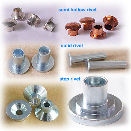 Steel Galvanized Flat Head Solid Rivet