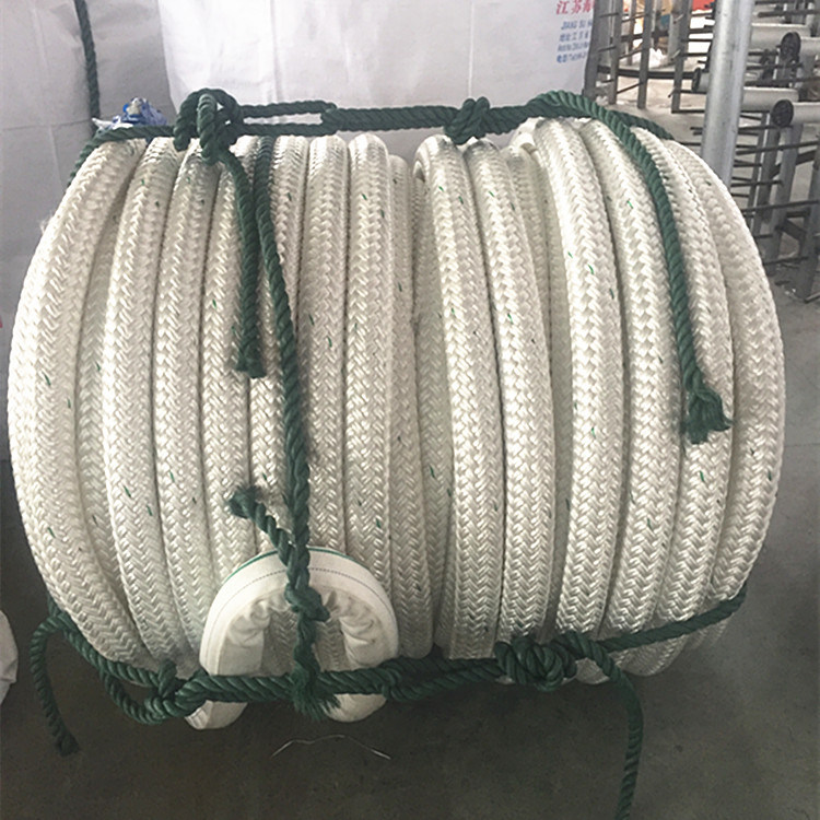 Wholesale 24 Strand 72mm Double Braided Polyamide Polyester Sailing Rope