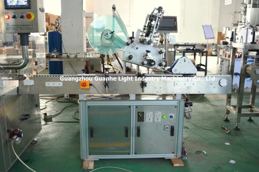 Automatic Pharmaceutical Liquid Filling Capping Machine with Labeling Line