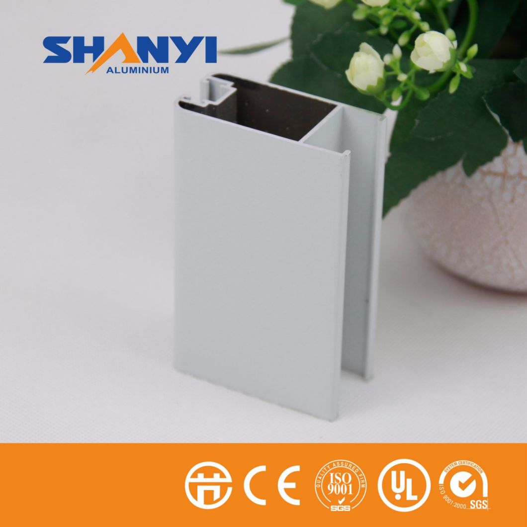 White Powder Coating Building Material OEM 6063 T5 Extruted Aluminium Profile