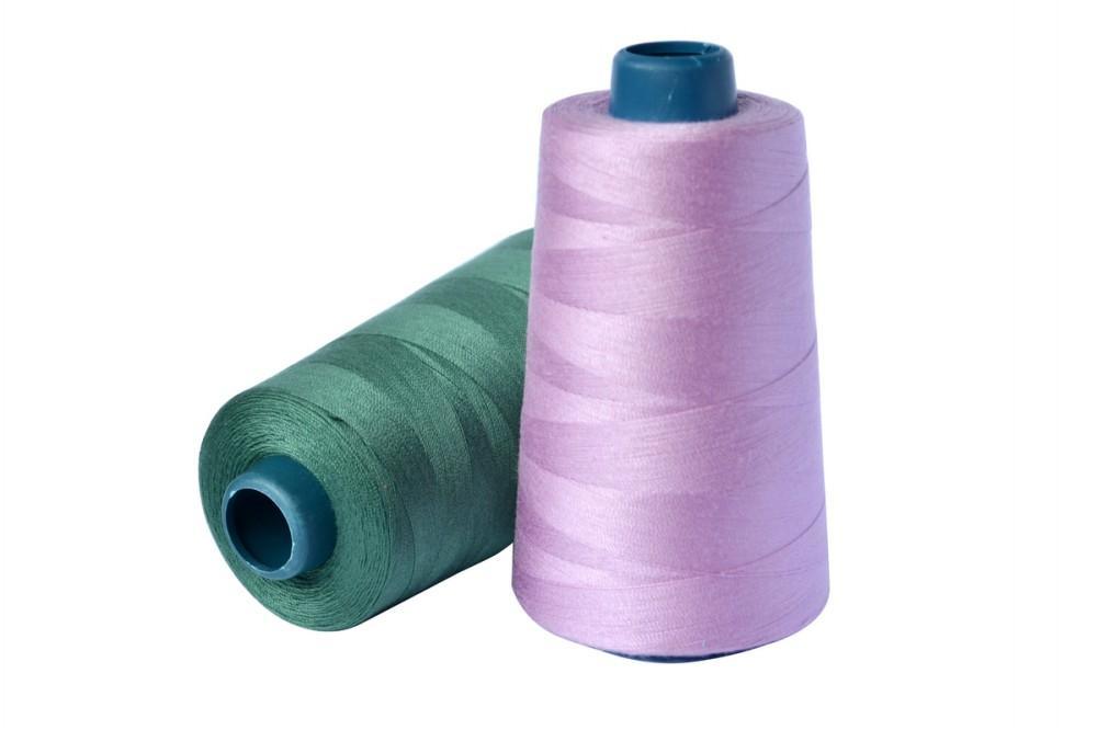 100% Spun Polyester Sewing Thread 40s/3 Fabric Polyester Yarn