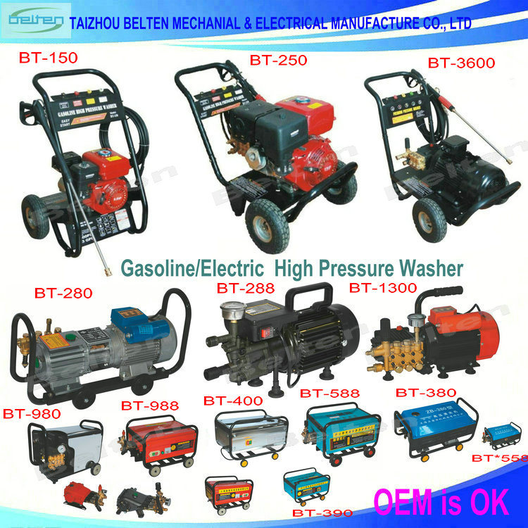 Top Quality Portable Gasoline High Pressure Car Washing Machine
