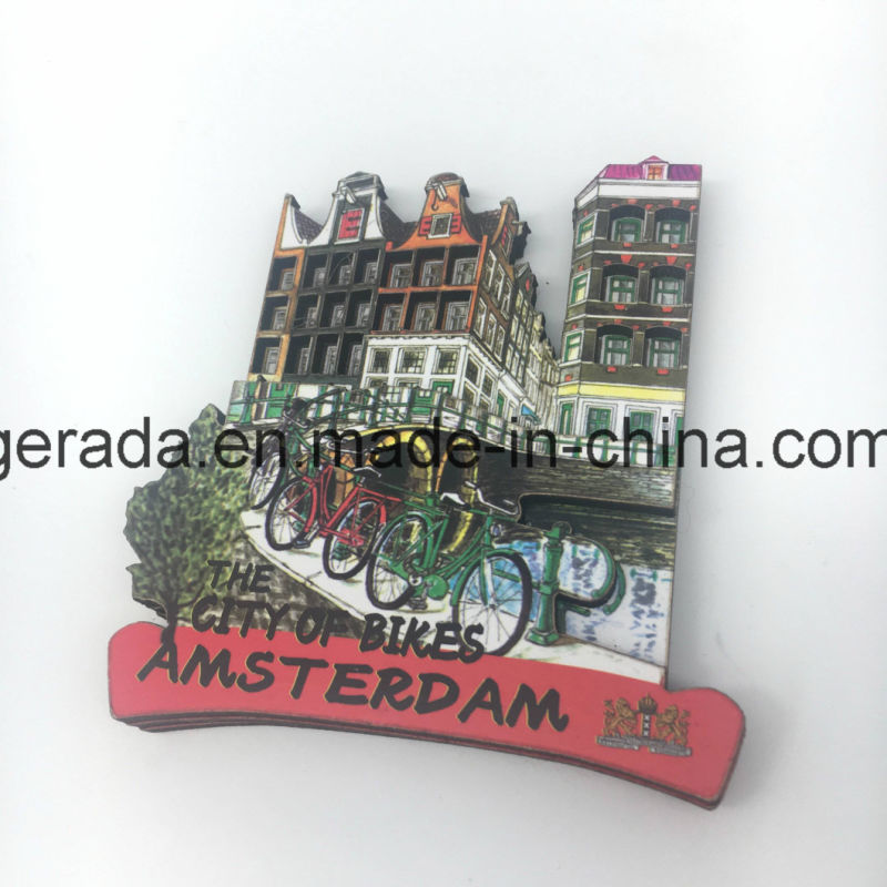 Wholesale Souvenir Wooden Fridge Magnet