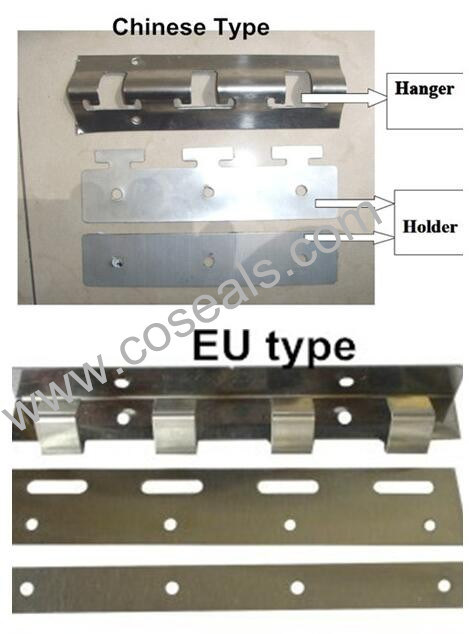 Standard Smooth PVC Strip Curtain Door for Door