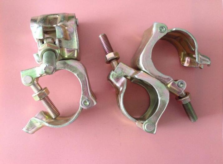 Forged Swivel Coupler Scaffold Accessories Used in Construction; Building Material Swivel Clamps