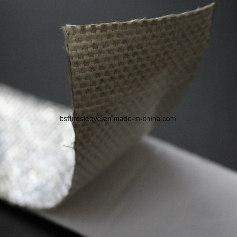 Aluminum Foil Coated Fiberglass Heat Reflective Tape with Adhesive