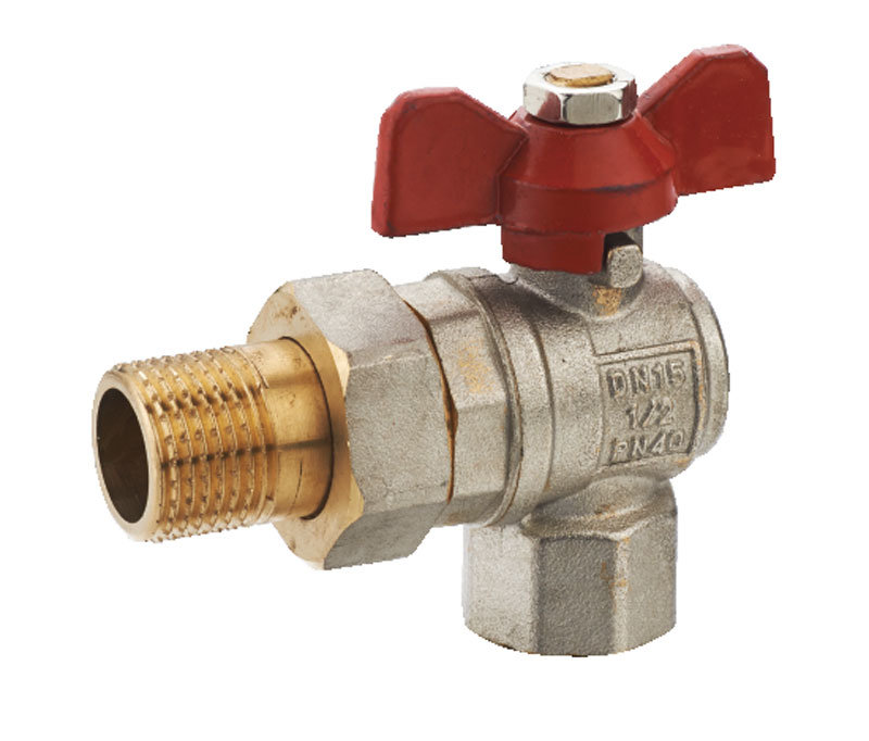 High Quality Brass Angle Valve eoth Union Connection (NV-1047)