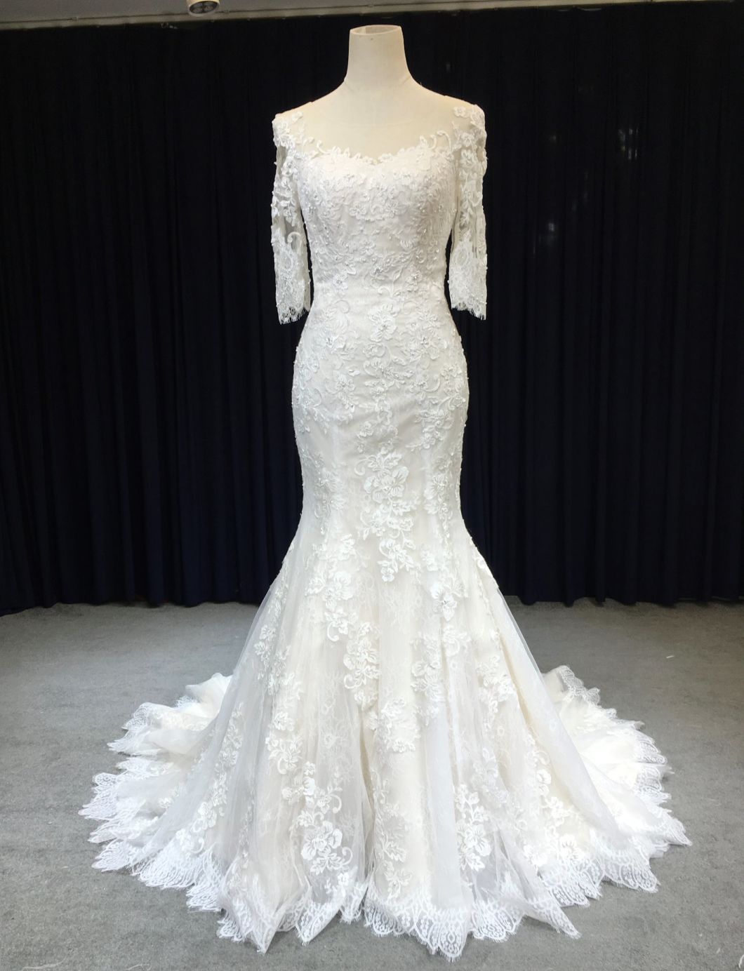 New Arrival Mermaid/Trumpet Lace Wedding Dress