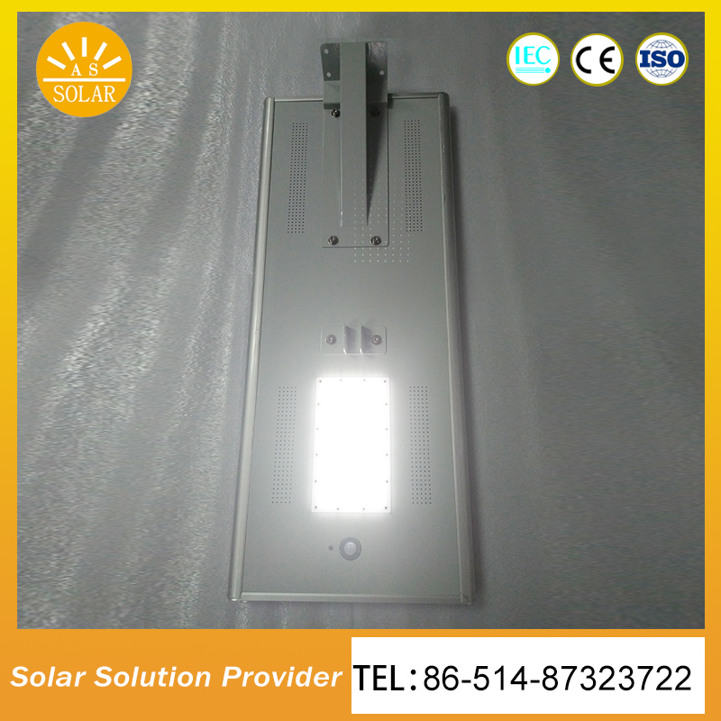60W Integrated LED All in One Solar Street Lights with Sensor