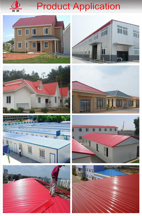 Pre-Painted Colored Galvanized Steel Sheet Corrugated Roofing