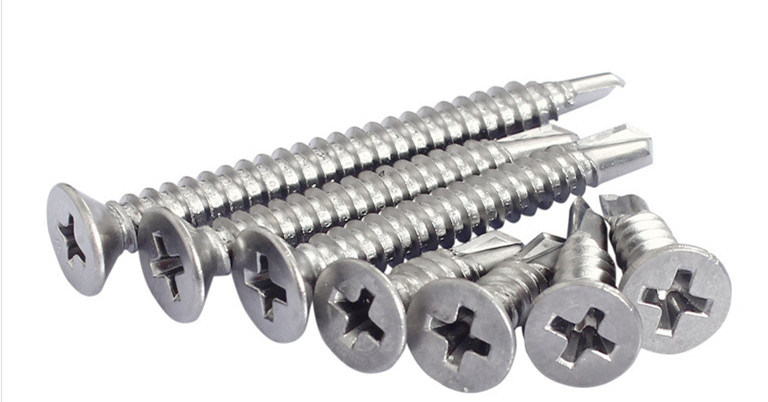 Philips Countersunk Stainless Steel Self Drilling Tek Screw