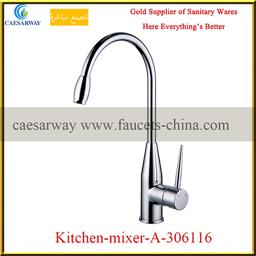 360 Swivel Brass Deck Mounted Sink Tap Mixer